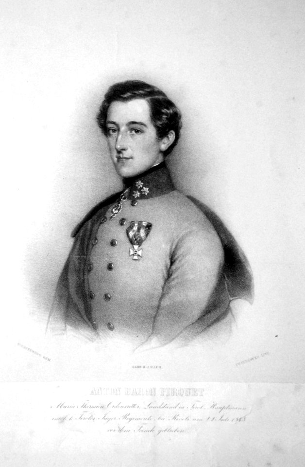 Anton von Pirquet Litho