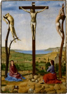Antonello da Messina - Calvaria (Anvers)