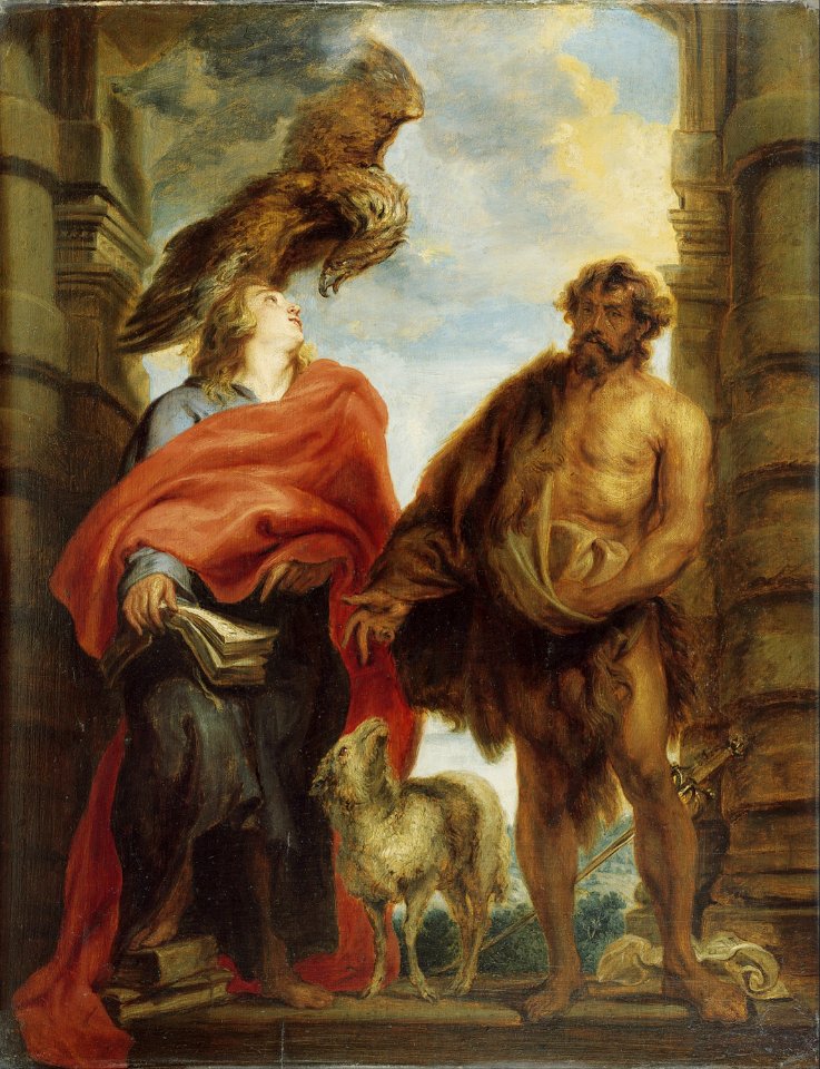 Anton van Dyck - Los santos Juanes - Google Art Project