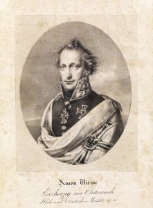 Anton Victor von Österreich Lithographie