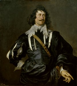 Anton van Dyck - Portrait of a Man. Free illustration for personal and commercial use.