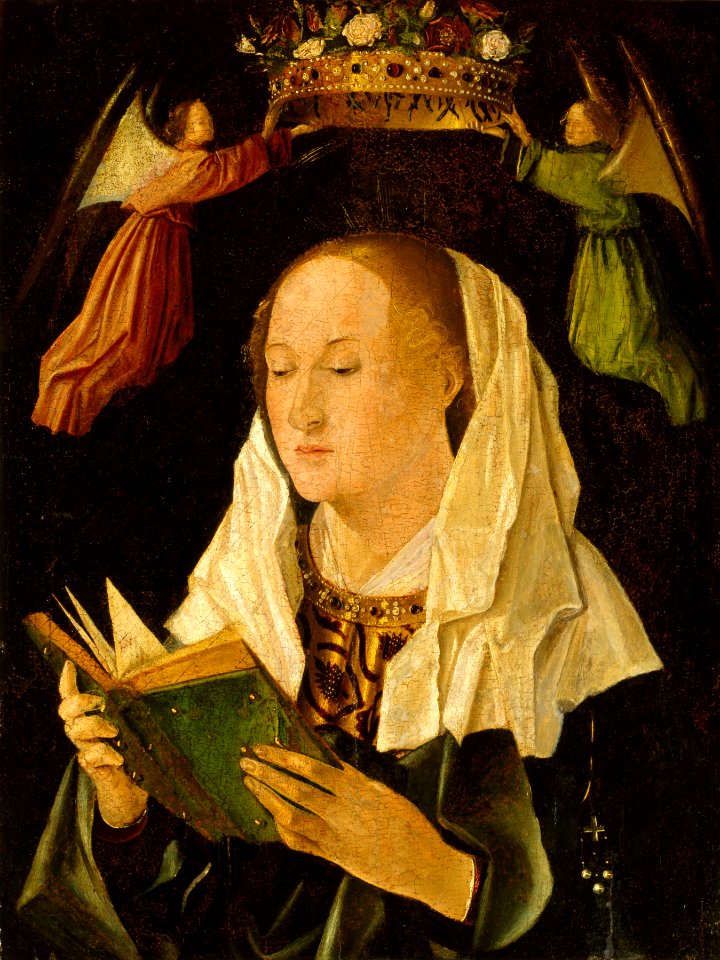 Antonello da Messina - The Virgin Mary Reading - Walters 37433