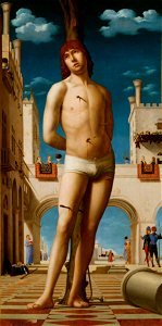 Antonello da Messina - St. Sebastian - Google Art Project