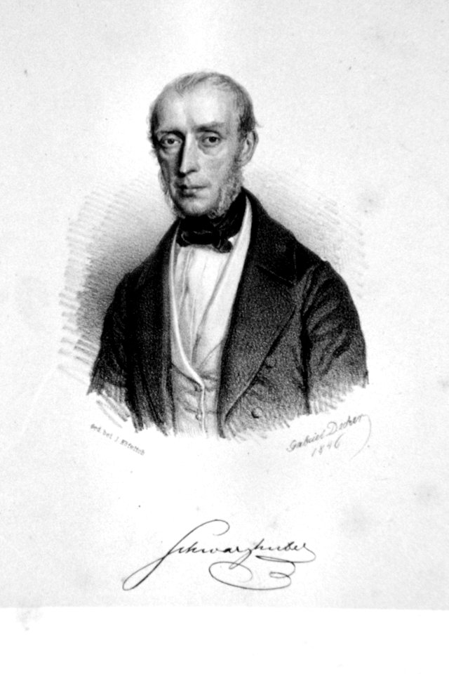 Anton von Schwarzhuber Litho