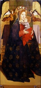 Antonello da messina, madonna uffizi