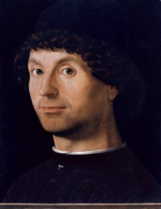 Antonello Da Messina - Retrato de un hombre