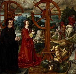 Anton Woensam - Martyrdom of Saint Catherine - MNK XII-A-294 - National Museum Kraków