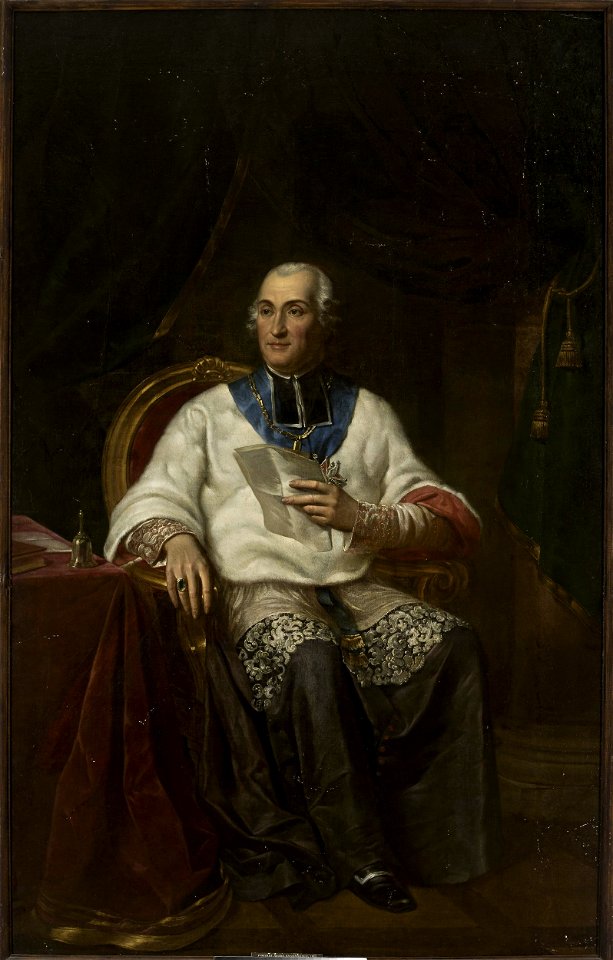 Antoni Brodowski - Portrait of Adam Krasiński (1714–1800), bishop of Kamieniec - MP 558 MNW - National Museum in Warsaw