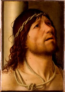 Antonello da Messina - Christ at the Column - WGA0744. Free illustration for personal and commercial use.