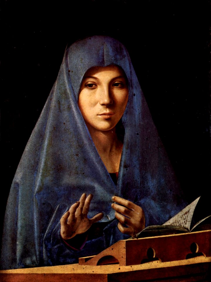 Antonello da Messina - Virgin Annunciate - Galleria Regionale della Sicilia, Palermo