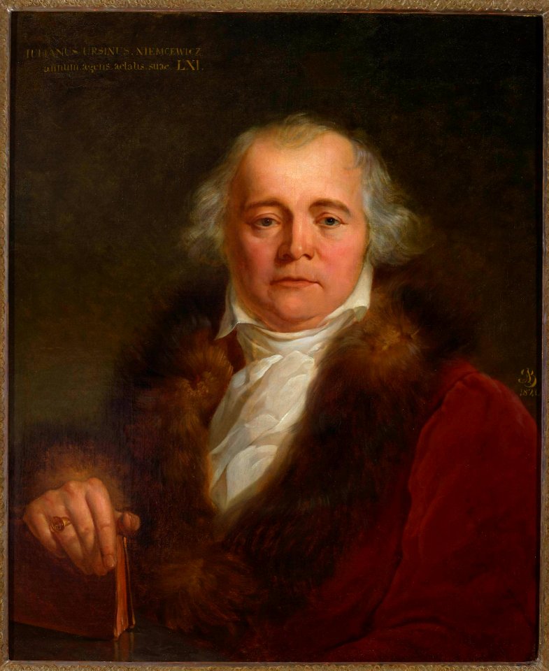 Antoni Brodowski - Portrait of Julian Ursyn Niemcewicz - MP 4227 MNW - National Museum in Warsaw