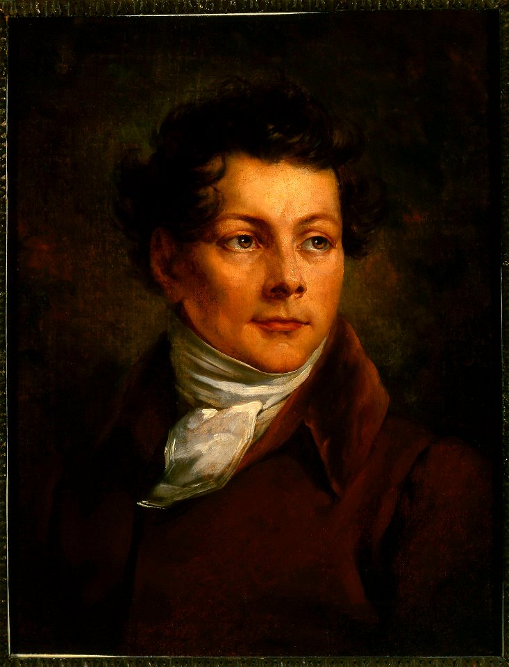 Antoni Brodowski, Portret Karola Brodowskiego, brata artysty