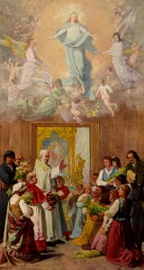 Antoni Gramatyka - Feast of Our Lady of Herbs - MNK II-a-443 - National Museum Kraków