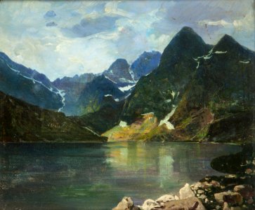 Antoni Gramatyka - The Morskie Oko Lake - MNK II-a-1335 - National Museum Kraków