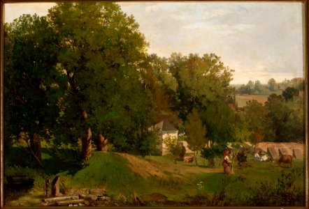 Antoni Gramatyka - View from Kalwaria Zebrzydowska - MP 2619 MNW - National Museum in Warsaw