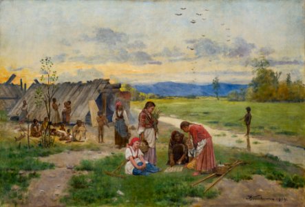 Antoni Kozakiewicz - Gypsies - MNK II-a-998 - National Museum Kraków