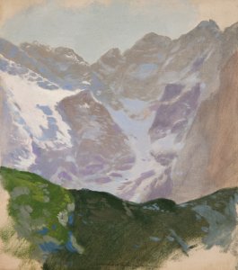 Antoni Piotrowski - Mountain Landscape - MNK II-a-1264 - National Museum Kraków