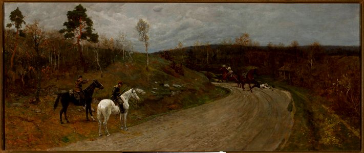 Antoni Piotrowski - Episode from the 1863 insurrection - MP 3874 - National Museum in Warsaw