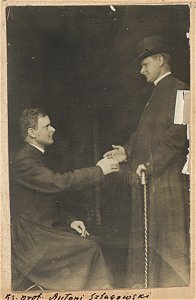 Antoni Szlagowski portret podwójny