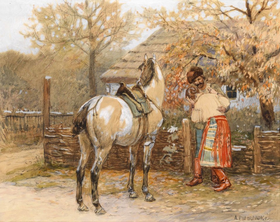 Antoni Piotrowski Der Abschied