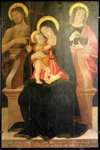 Antoniazzo Romano - Vierge Enfant Saint-Jean-Baptiste Saint-Jean