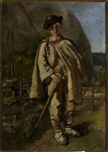 Antoni Gramatyka - Portrait of a Highlander boy - 164163 MNW - National Museum in Warsaw