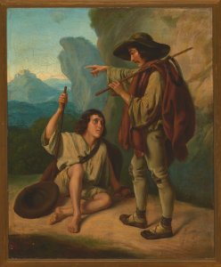 Antoni Kolberg - Two Highlanders - MP 2109 MNW - National Museum in Warsaw