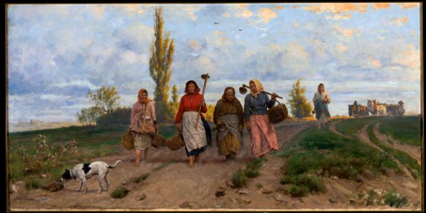 Antoni Kozakiewicz - Women returning from the fields - 35506 MNW - National Museum in Warsaw