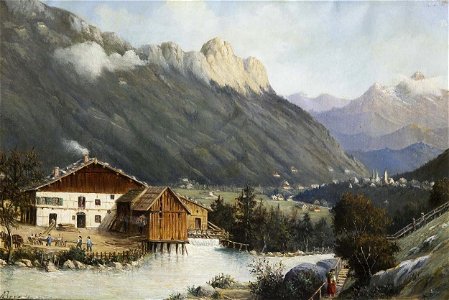 Antonietta Brandeis (attr) Berchtesgaden 1889