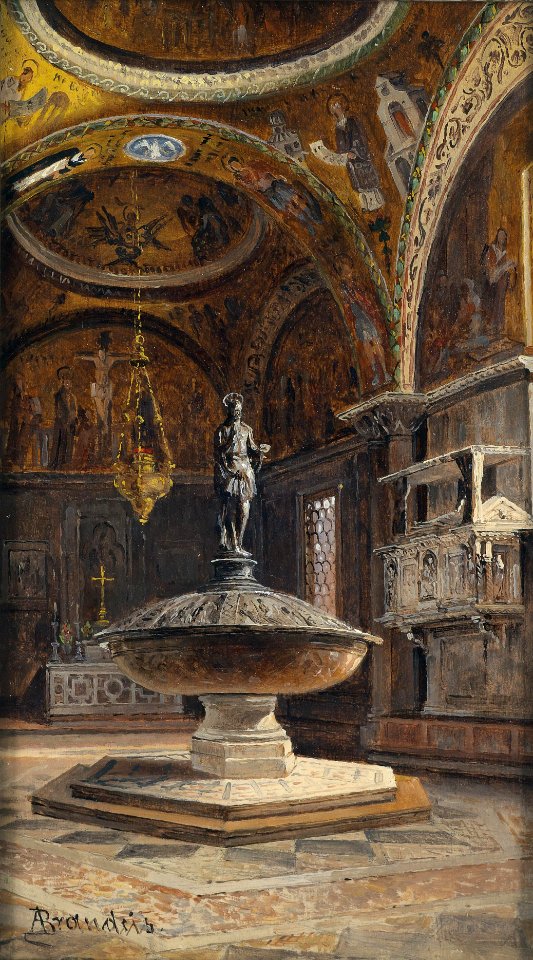 Antonietta Brandeis Battistero di San Marco