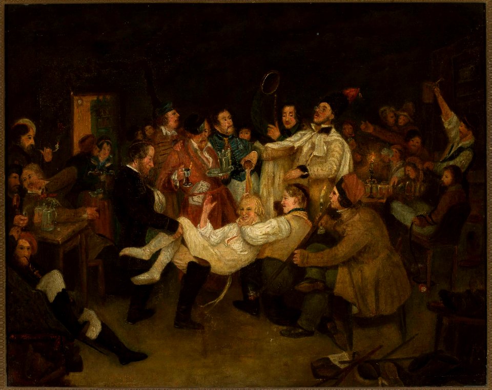Antoni Piotrowski - Students’ play - MP 2320 MNW - National Museum in Warsaw