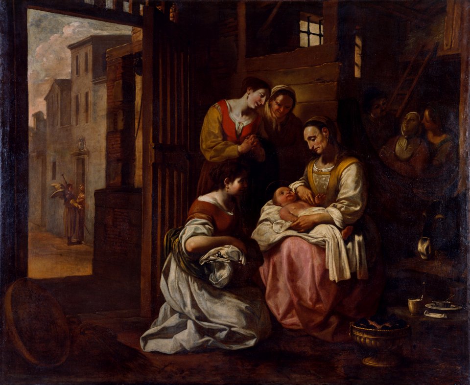 Antoni Viladomat - Birth of Saint Francis - Google Art Project