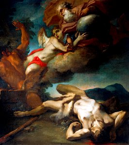 Antonio Balestra - L'anima di Abel ascende al cielo