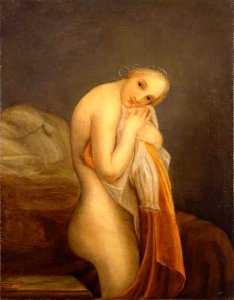 Antonio Canova, La sorpresa, 1800 ca., dipinto ad olio su tela. Venezia, Museo Correr