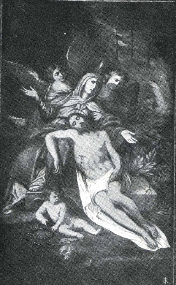 Antonino Barbalonga Alberti La Pietà dalla chiesa San Filippo Neri Messina