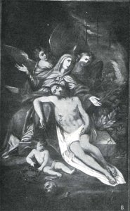 Antonino Barbalonga Alberti La Pietà dalla chiesa San Filippo Neri Messina