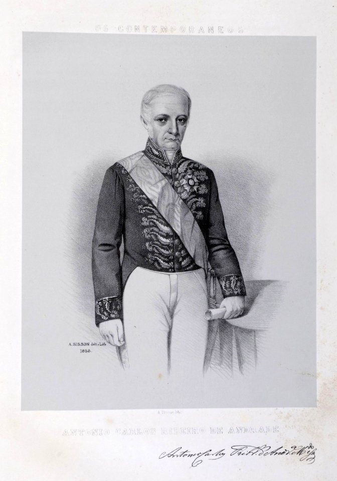 Antonio Carlos Ribeiro de Andrade - Litografia