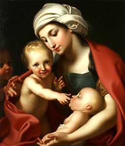 Antonio Cavalucci - Caritas mit drei Kindern - 2783 - Kunsthistorisches Museum