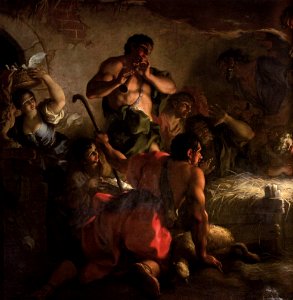 Antonio Balestra - Adoration of the Shepherds (detail) - WGA01233