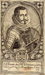 Antonio Alvarez de Toledo, 5th Duke of Alba. Free illustration for personal and commercial use.