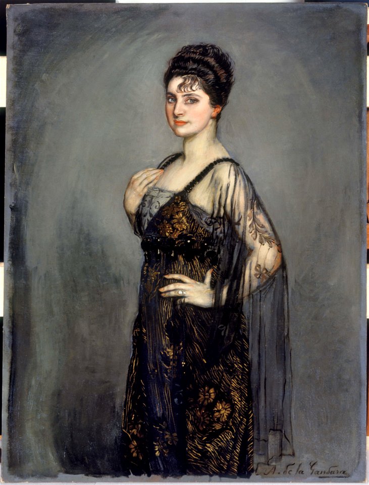Antonio de La Gandara - Portrait de Madame Louis Rosenau - PPP3612 - Musée des Beaux-Arts de la ville de Paris