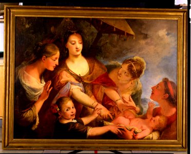 Antonio Bellucci - Discovery of the Infant Moses - 1992.72 - Harvard Art Museums