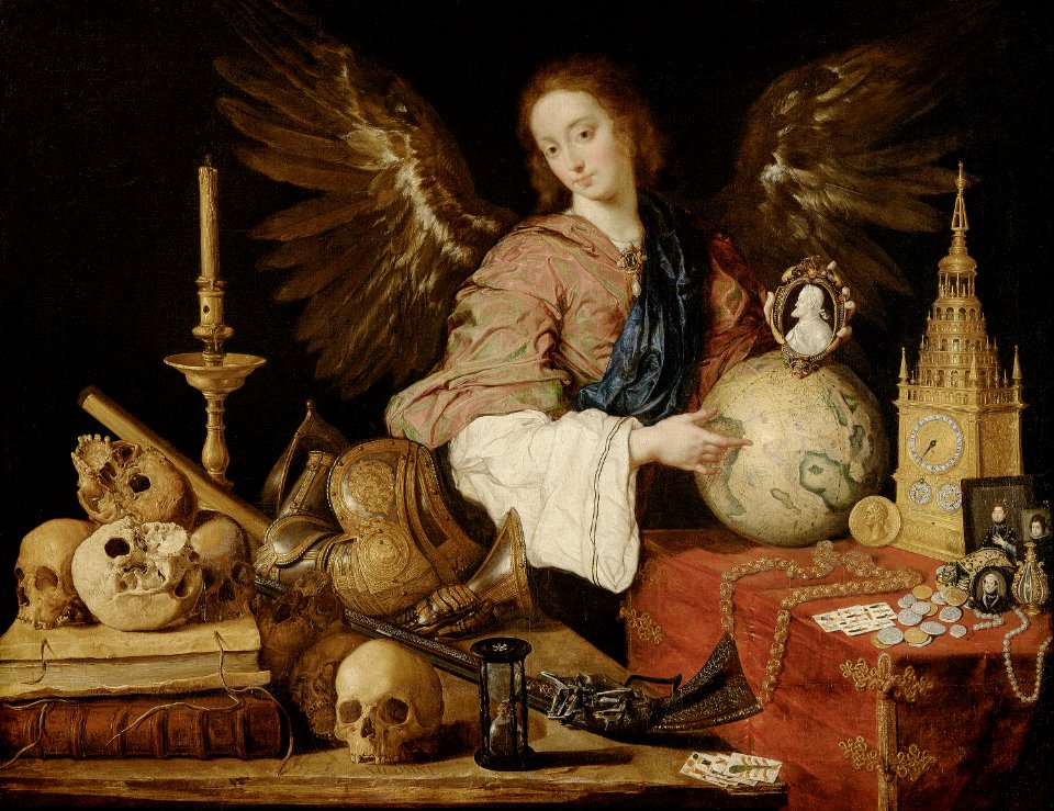 Antonio de Pereda y Salgado, , Kunsthistorisches Museum Wien, Gemäldegalerie - Allegorie der Vergänglichkeit - GG 771 - Kunsthistorisches Museum