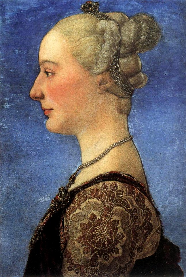 Antonio del Pollaiolo - Portrait of a Young Woman - WGA18048