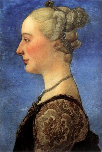 Antonio del Pollaiolo - Portrait of a Young Woman - WGA18048