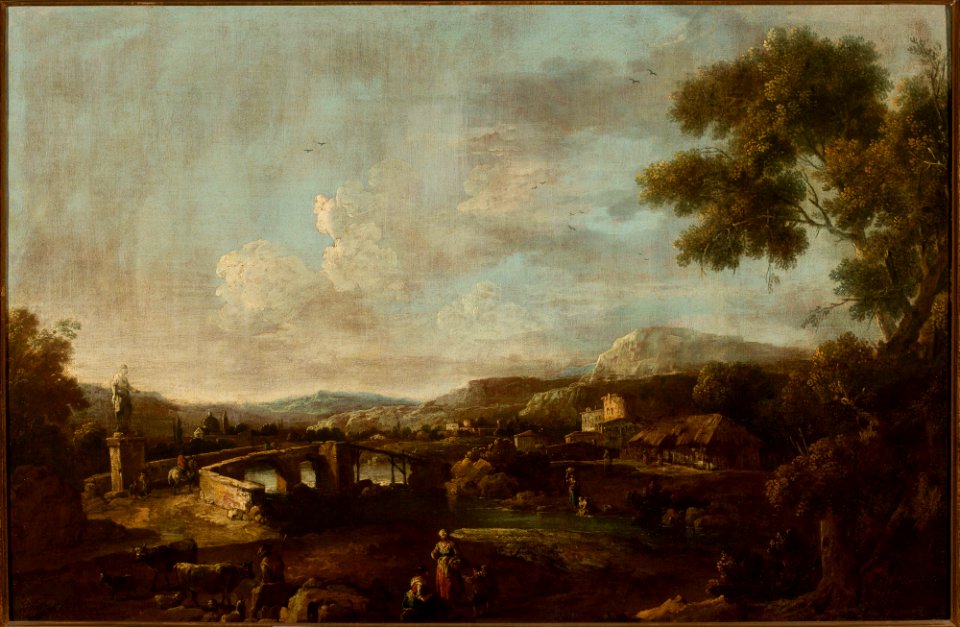 Antonio Diziani - Landscape with staffage - M.Ob.1368 MNW - National Museum in Warsaw