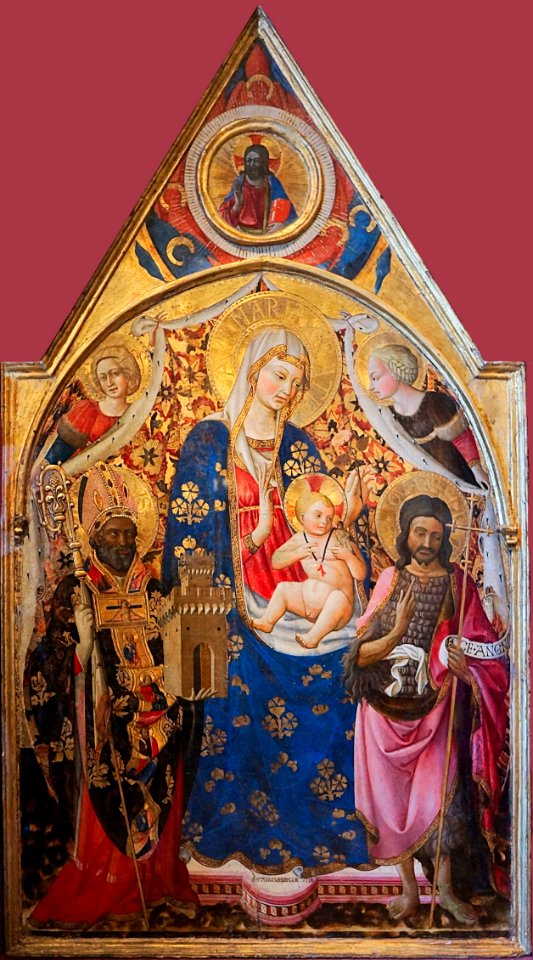 SPB Ermitage - Madonna and Child with Saints (Antonio Da Firenze)