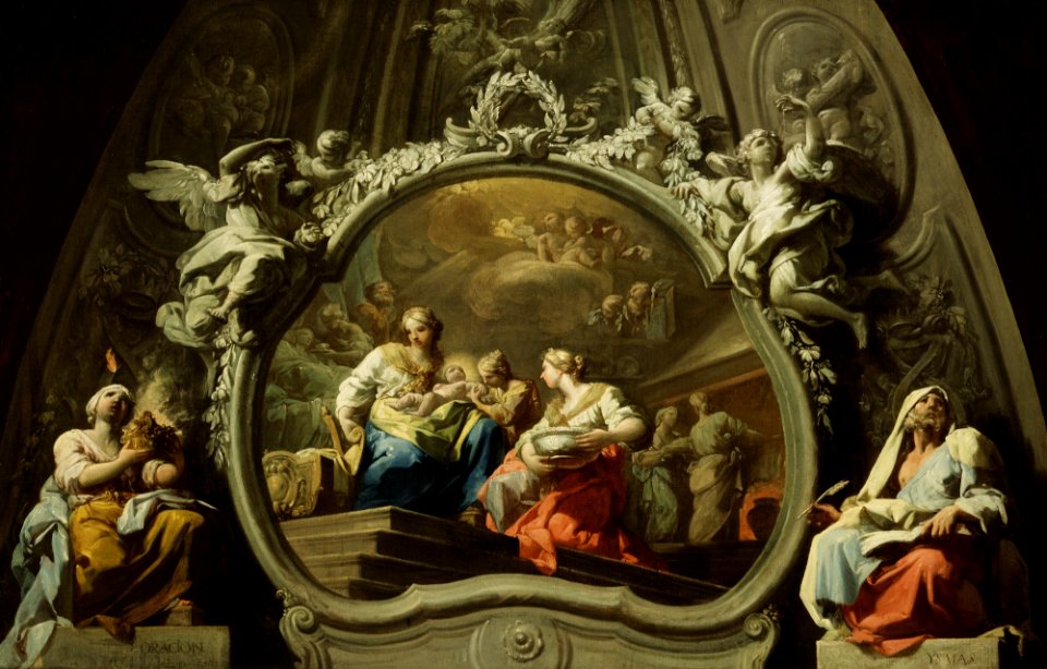 Antonio Gonzalez Velazquez - The Birth of the Virgin - 73.100 - Detroit Institute of Arts