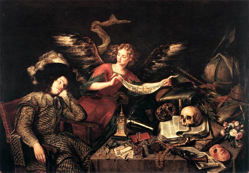 Antonio de Pereda y Salgado - The Knight's Dream - WGA17164