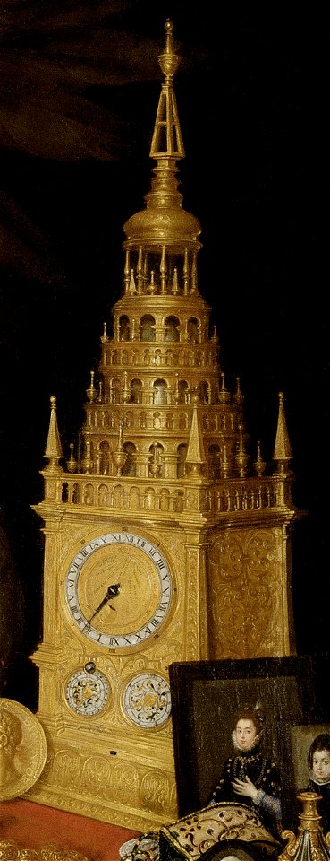 Antonio de Pereda - Allegory of Vanity - reloj(cropped)